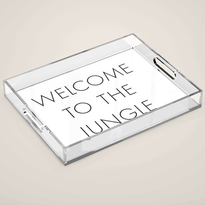 Welcome to the Jungle Acrylic Tray Gallery Image 1