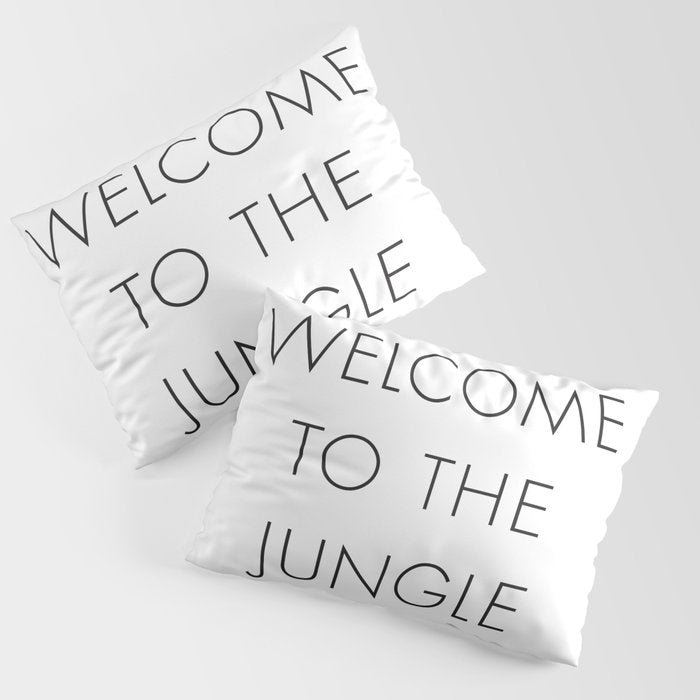 Welcome to the Jungle Pillow Sham Gallery Image 3