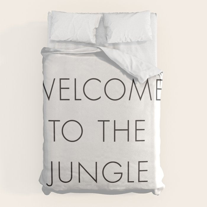 Welcome to the Jungle Duvet Cover Gallery Image 1