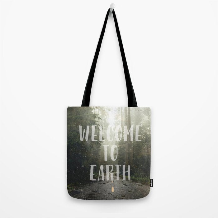 WELCOME TO EARTH Tote Bag Gallery Image 2