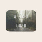 WELCOME TO EARTH Bath Mat Gallery Image 1