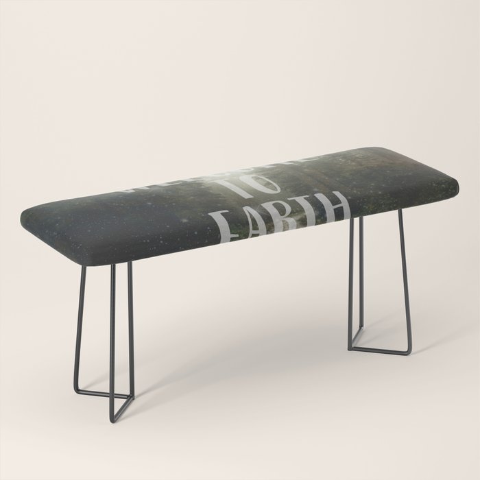 WELCOME TO EARTH Bench Gallery Image 1