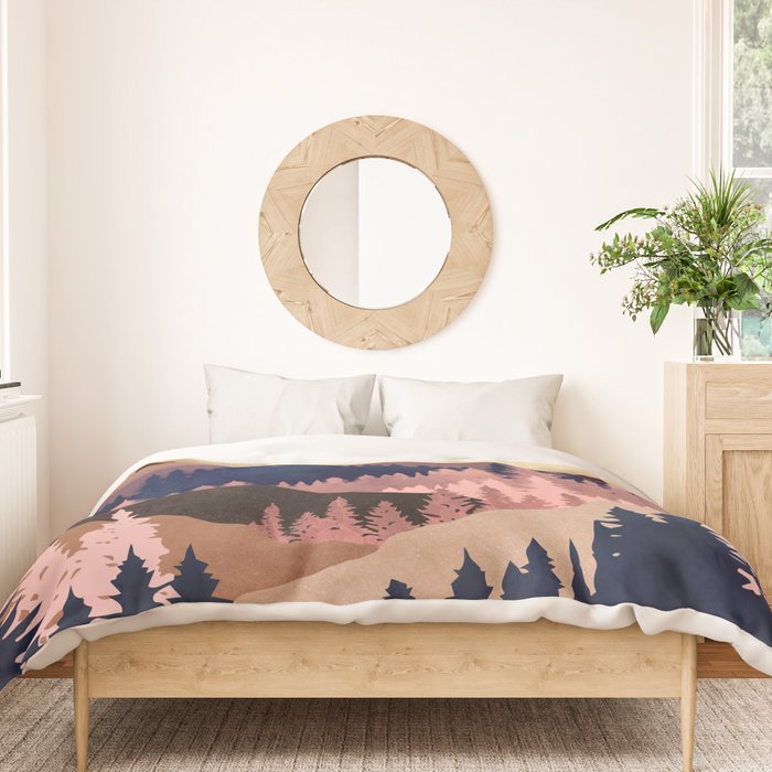 Summer Dusk Duvet Cover Gallery Image 3