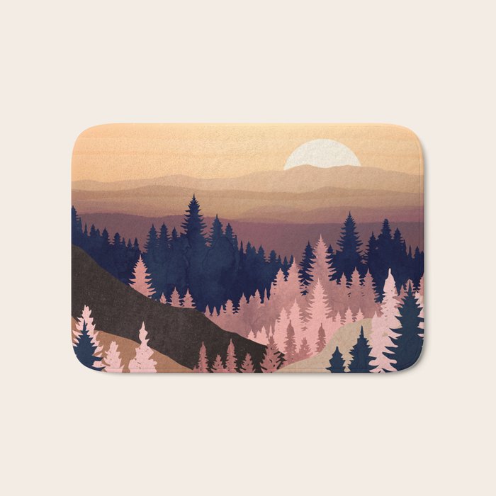 Summer Dusk Bath Mat Gallery Image 1