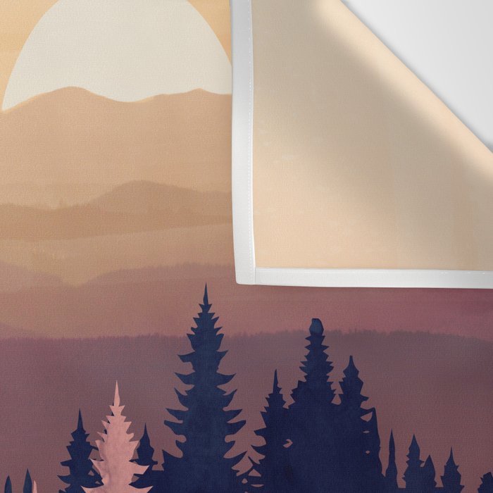 Summer Dusk Wall Tapestry Gallery Image 3
