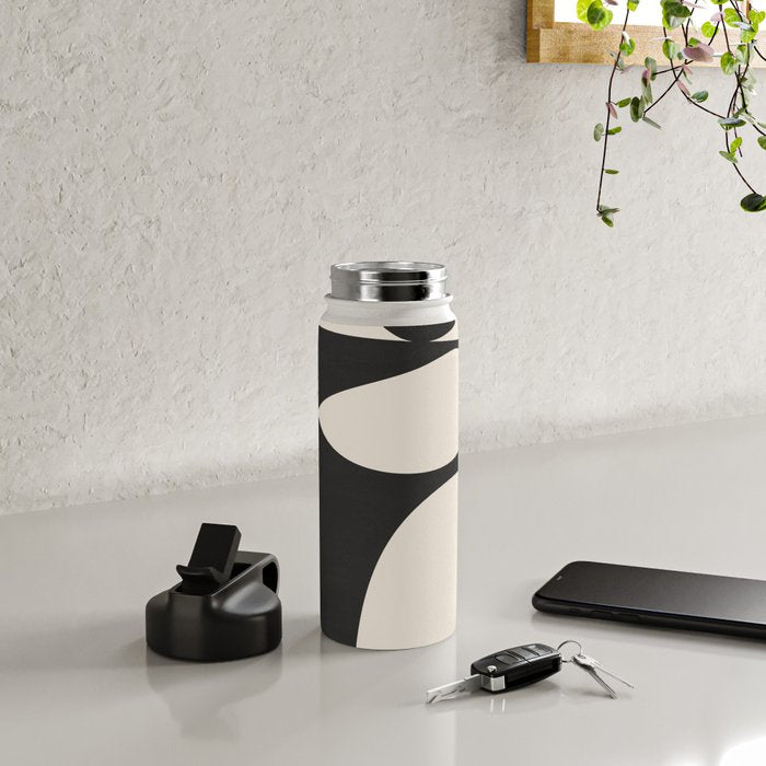 Minimal Abstract Art 39b Water Bottle Gallery Image 4
