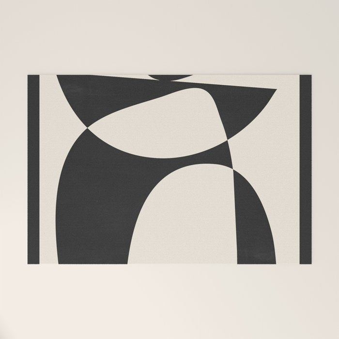 Minimal Abstract Art 39b Welcome Mat Gallery Image 1