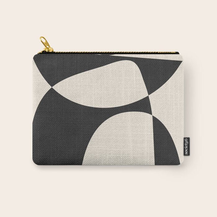 Minimal Abstract Art 39b Carry All Pouch Gallery Image 1