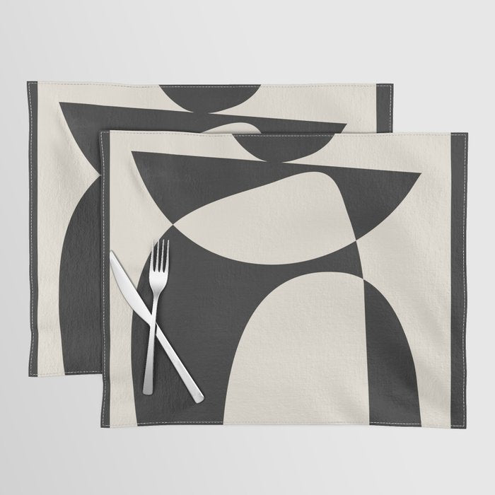 Minimal Abstract Art 39b Placemat Gallery Image 1