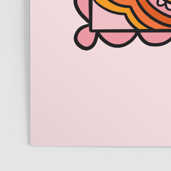 Flower Granny Square Poster Gallery Image 3