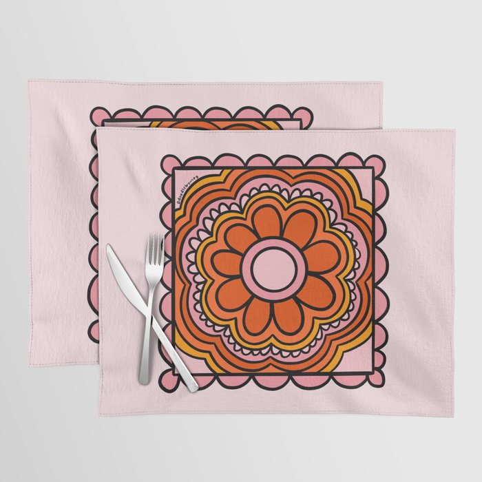 Flower Granny Square Placemat Gallery Image 1