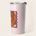 Flower Granny Square Travel Mug Gallery Image 2