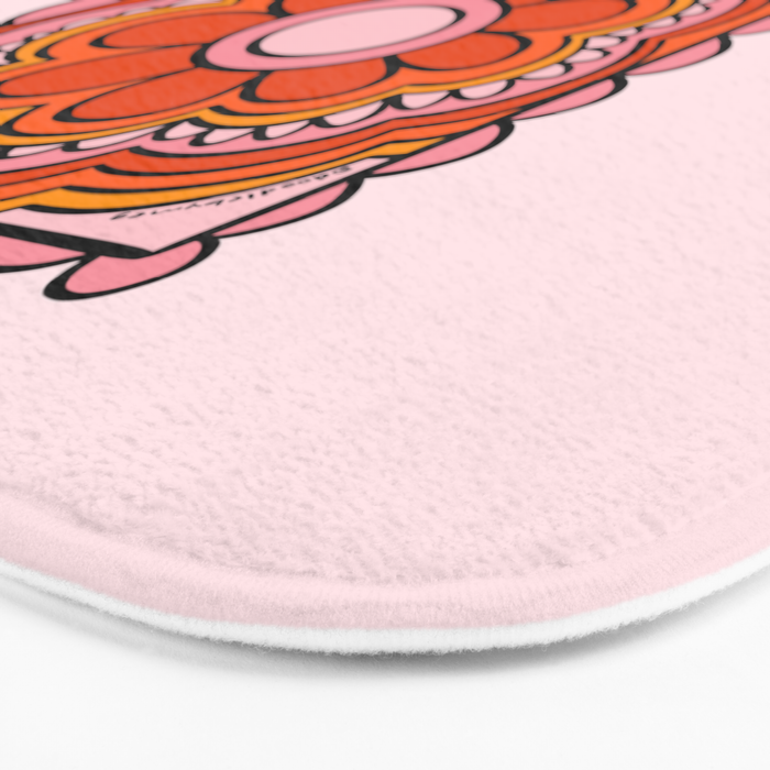 Flower Granny Square Bath Mat Gallery Image 3