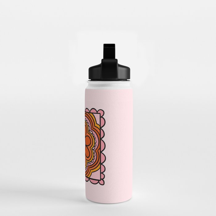 Flower Granny Square Water Bottle Gallery Image 2