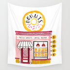 Donut Shop Wall Tapestry Gallery Image 4