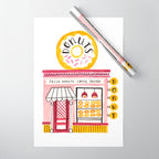 Donut Shop Wrapping Paper Gallery Image 1