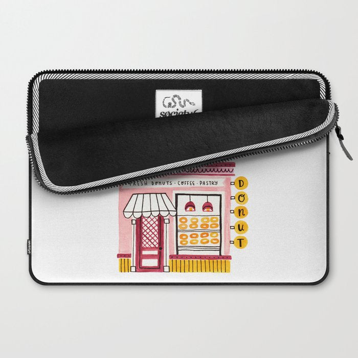 Donut Shop Laptop Sleeve Gallery Image 2