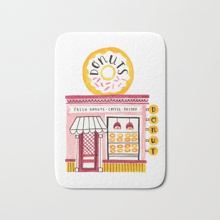 Donut Shop Bath Mat Gallery Image 1