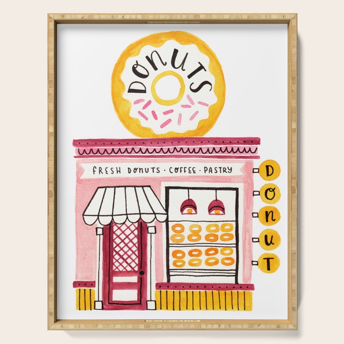 Donut Shop Serving Tray Gallery Image 1