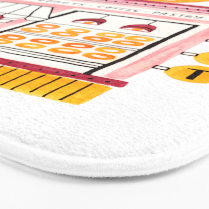 Donut Shop Bath Mat Gallery Image 3