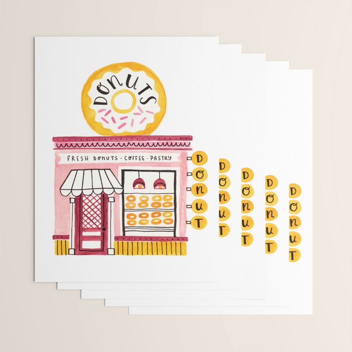Donut Shop Wrapping Paper Gallery Image 3