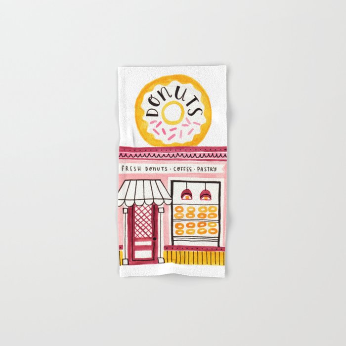 Donut Shop Bath Towel Gallery Image 1