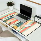 Sardines on Stripes Desk Mat Gallery Image 2