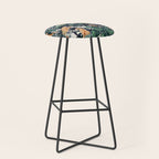 Cheetah in the wild rainforest Stool Gallery Image 1