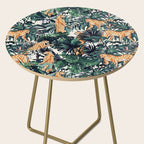 Cheetah in the wild rainforest Side Table Gallery Image 2