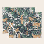 Cheetah in the wild rainforest Placemat Gallery Image 1