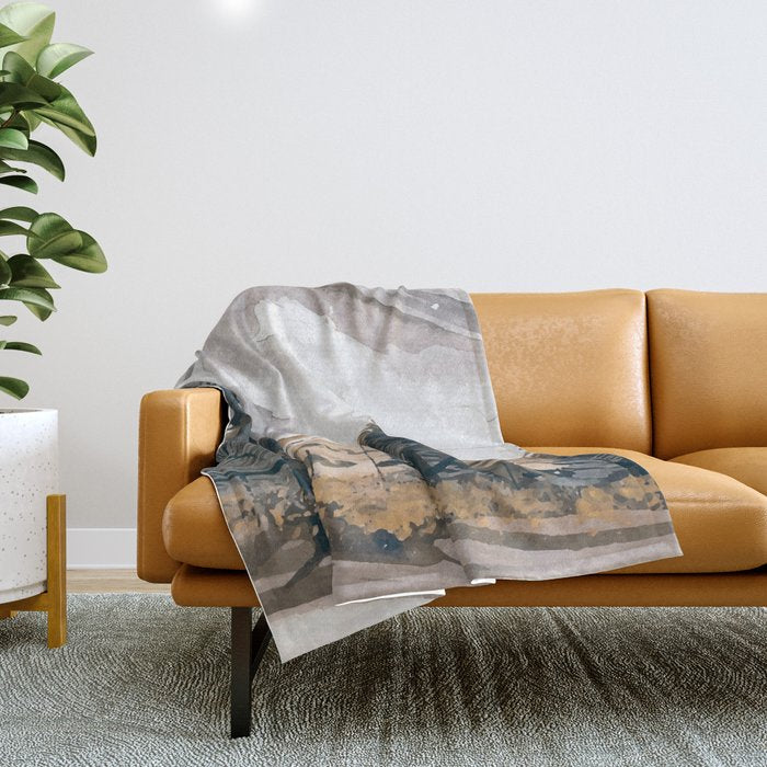 Beautiful Winter Memory Throw Blanket Gallery Image 1