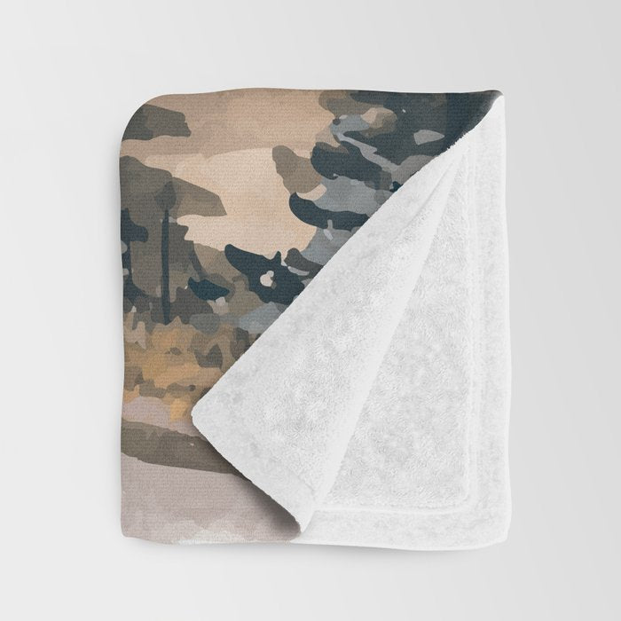 Beautiful Winter Memory Throw Blanket Gallery Image 3