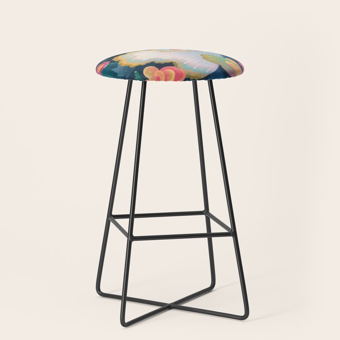 Flower guppy Stool Gallery Image 1