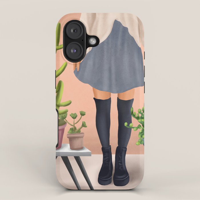 There is a house built out of stone iPhone Case Gallery Image 1
