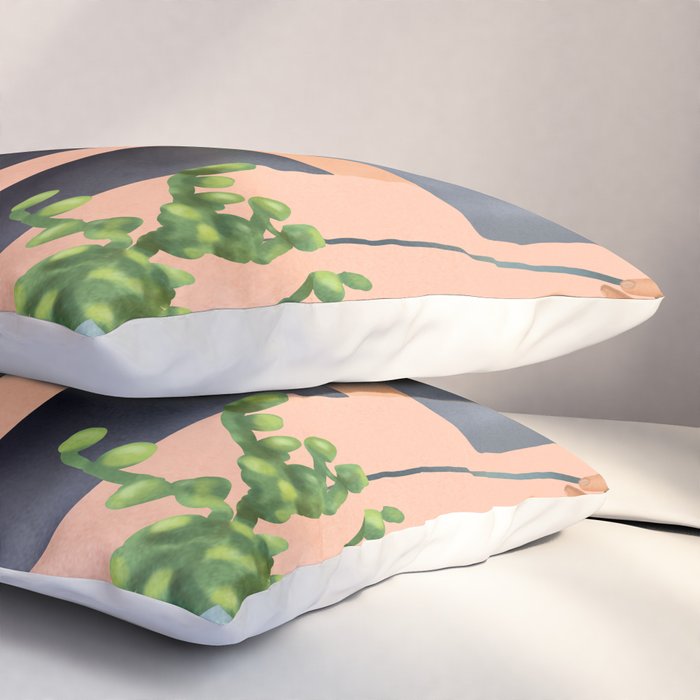 There is a house built out of stone Pillow Sham Gallery Image 3
