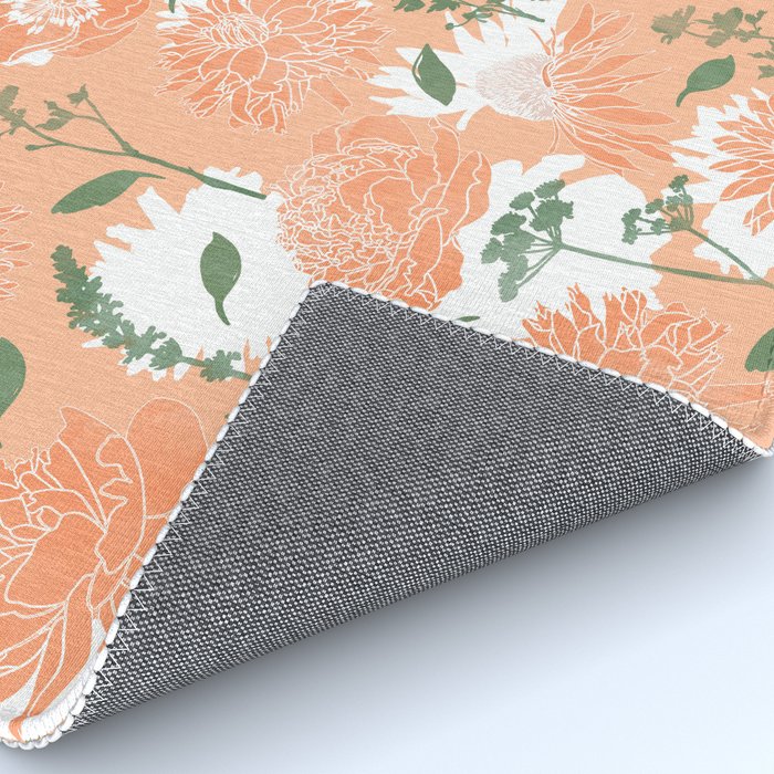 Modern floral blooms PGM7 Rug Gallery Image 4