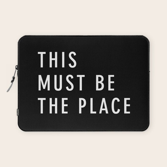 This Must Be The Place Laptop Sleeve Gallery Image 1