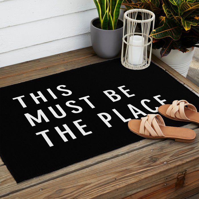 This Must Be The Place Outdoor Rug Gallery Image 2