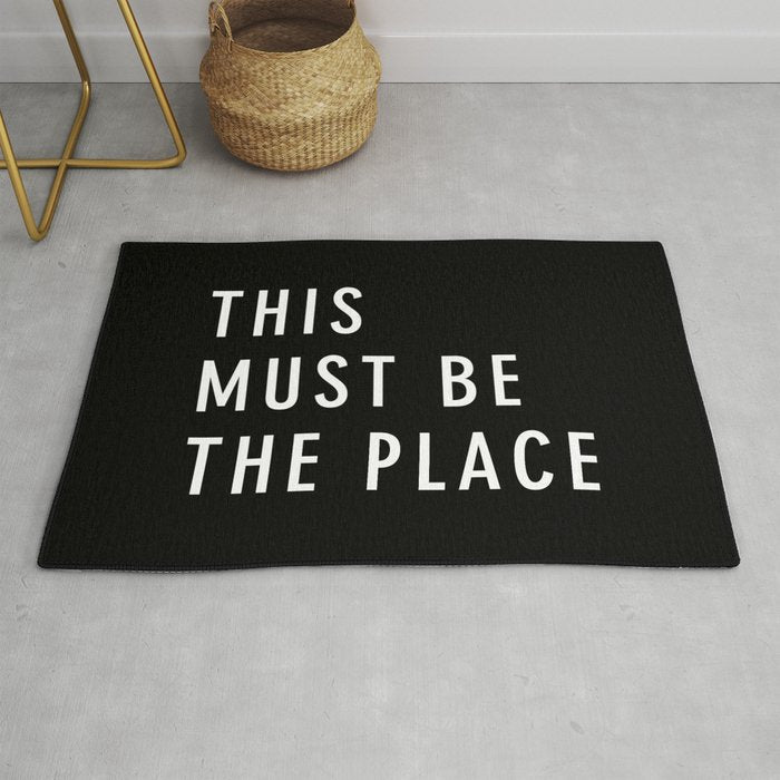 This Must Be The Place Rug Gallery Image 1
