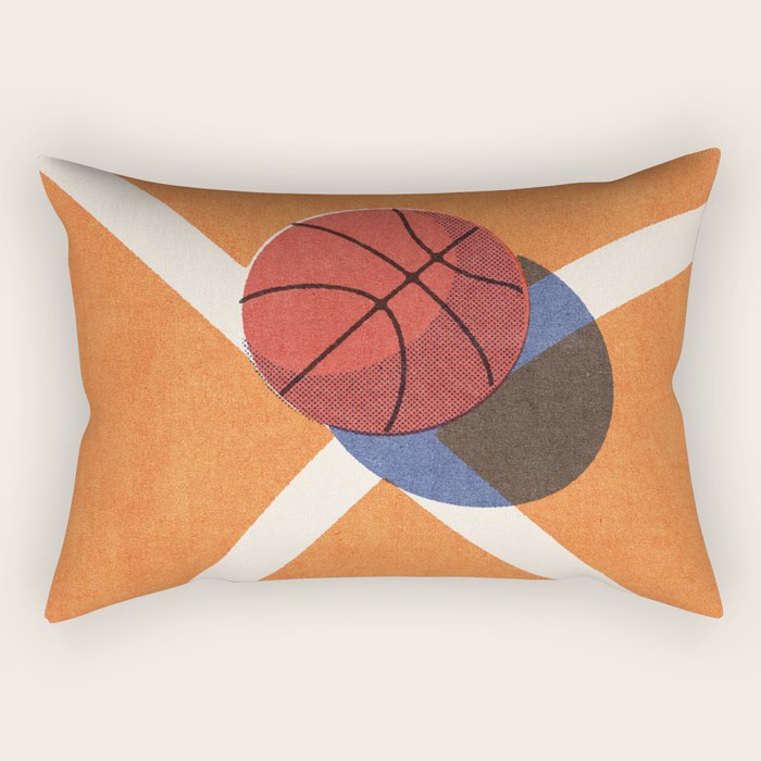 BALLS / Basketball - indoor II Rectangular Pillow Gallery Image 2