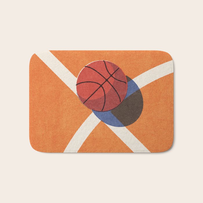 BALLS / Basketball - indoor II Bath Mat Gallery Image 1