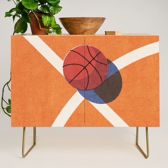 BALLS / Basketball - indoor II Credenza Gallery Image 1