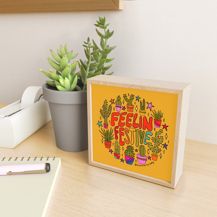 Feelin Festive Mini Art Print Gallery Image 2