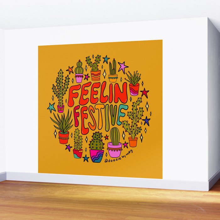 Feelin Festive Wall Mural Gallery Image 2