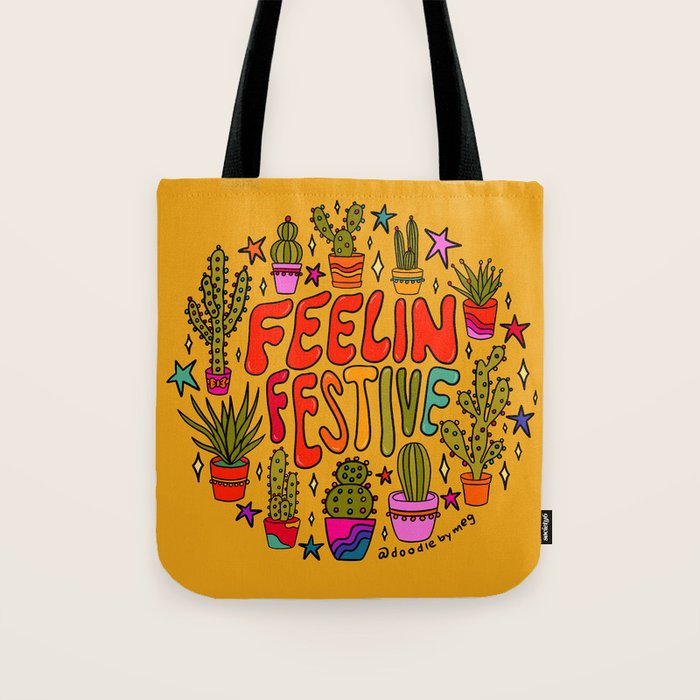 Feelin Festive Tote Bag Gallery Image 1
