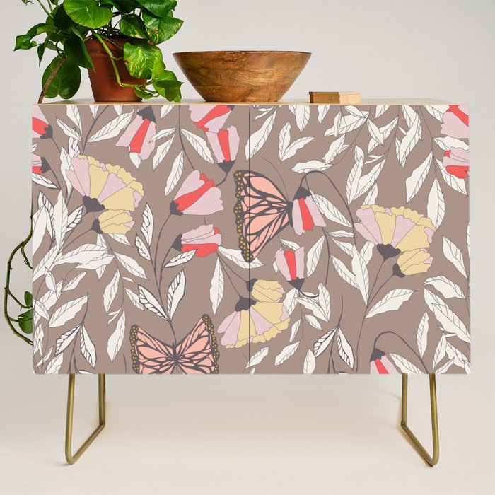 Monarch garden 002 Credenza Gallery Image 1