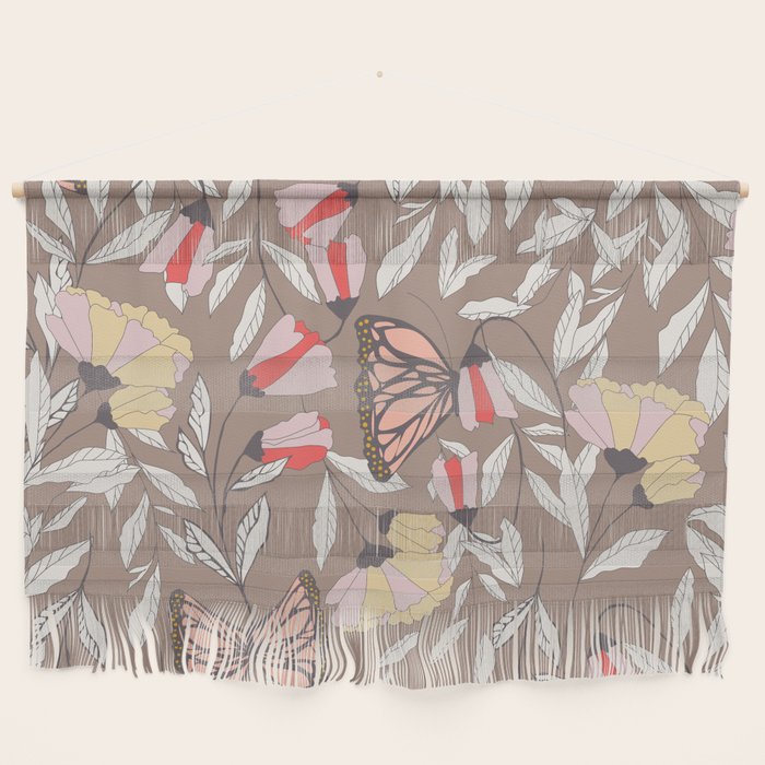 Monarch garden 002 Wall Hanging Gallery Image 1