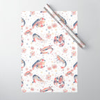 Happy Crustacean Pattern Wrapping Paper Gallery Image 1