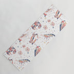 Happy Crustacean Pattern Yoga Mat Gallery Image 1