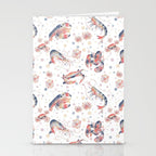 Happy Crustacean Pattern Stationery Card Gallery Image 2